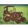 Gartenstecker Traktor Trecker im Rost Design - Rostfigur, Gartendeko Rost, Metalldeko, Bauernhof