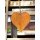 Rost Herz 16x15 cm mit Kette zum Hängen - Rostfigur, Gartendeko, Hänge Deko