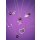 Badebombe Midnight Shimmer Rose mit Halskette von Charmed Aroma, Badekugel Black Rose mit Schmuck