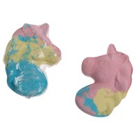 Badebombe Badekugel Einhorn 2er Set - Badezusatz, Bade...