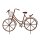 Gartenstecker Fahrrad 30x19 cm im Rost Design - Rostfigur für den Garten, Gartendeko, Metalldeko