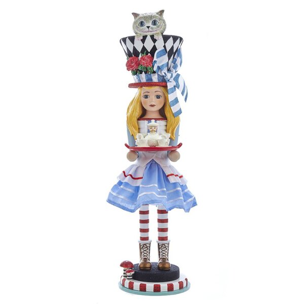 Nussknacker Alice H: 50 cm, Hollywood Nutcrackers Collection Sammlerstück - Alice im Wunderland