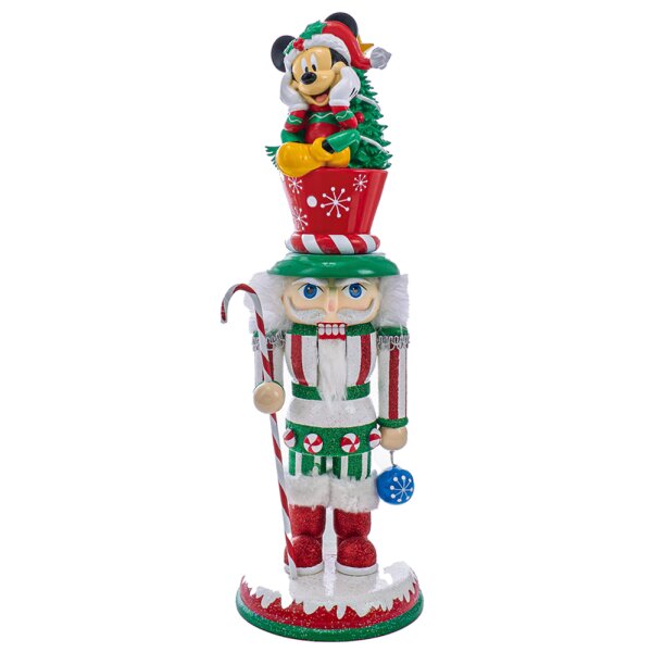 Nussknacker Mickey Mouse X-Mas H: 35 cm - Hollywood Nutcrackers Collection, Nussknacker Sammlerstück