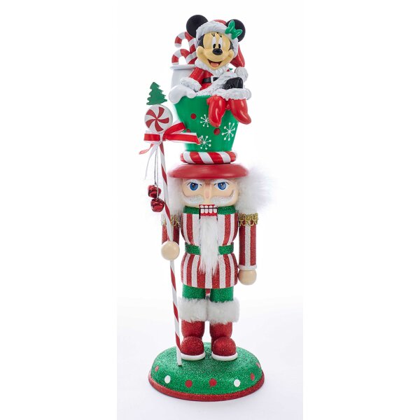Nussknacker Minnie X-Mas H: 35 cm - Hollywood Nutcracker Collection, Nussknacker Sammlerstück