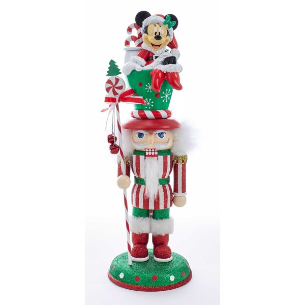 Nussknacker Minnie X-Mas H: 35 cm, Hollywood Nutcrackers der Nussknacker Sammlerstück