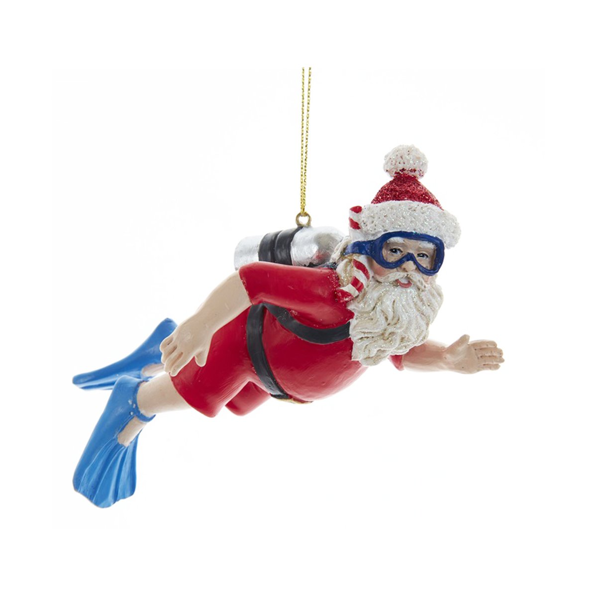Baumschmuck Scuba Diver Santa - Taucher Weihnachtsmann, 16,95