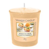 Yankee Candle Votivkerze MANGO ICE CREAM  - Kerze mit...