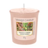 Yankee Candle Votivkerze TRANQUIL GARDEN - Kerze mit...