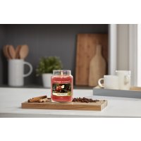 Yankee Candle Duftkerze im Glas (groß) APPLE & SWEET FIG - Herbst 2022 - Kerze mit Brenndauer bis zu 150 Stunden