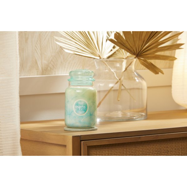Yankee Candle Duftkerze im Glas (groß) SCENT OF THE YEAR Inspire - Duft des Jahres 2022 - Housewarmer