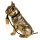 Tischleuchte Bulldogge Francis, gold - Tischlampe, Moderner Deko Stil, Tierleuchte, Hund