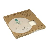 Campinggeschirr Zuperzozial Teller Flavour-It Plate 25,5 cm, coconut white (4er Pack) Bioplastic C-PLA