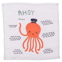 Magisches Handtuch Krake Oktopus (4er Set) - Zauberhandtuch, Kinder Handtuch, Kindergeschenk, Imker