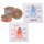 Magisches Handtuch Krake Oktopus (4er Set) - Zauberhandtuch, Kinder Handtuch, Kindergeschenk, Imker