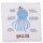 Magisches Handtuch Krake Oktopus (4er Set) - Zauberhandtuch, Kinder Handtuch, Kindergeschenk, Imker