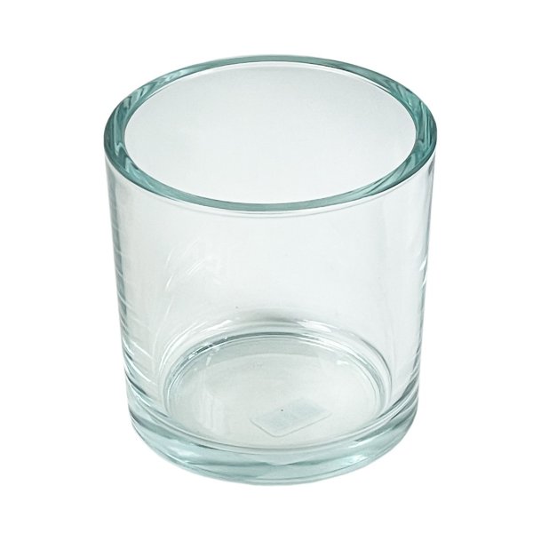 Vase Heavy H: 14 cm, Glaszylinder - Glasvase, Glasflasche, Tischdekoration, Glasvasen, Landhaus