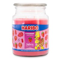 Haribo STRAWBERRY HAPPINESS Duftkerze im Glas...