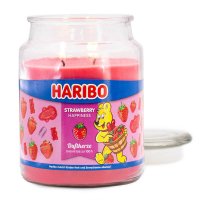 Haribo STRAWBERRY HAPPINESS Duftkerze im Glas...