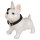 Spardose Hund Französische Dogge mit Schloß und Herz Halsband - Kinder Spardose, Sparschwein, Sparbüchse, Geldbüchse