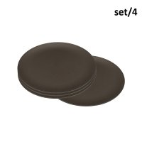 Campinggeschirr Zuperzozial Teller Flavour-It Plate 20cm, mocha brown (4er Pack) Bioplastic C-PLA