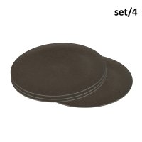Campinggeschirr Zuperzozial Teller Flavour-It Plate 25,5 cm, mocha brown (4er Pack) Bioplastic C-PLA