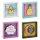 Wandbild Holzbild 3D mit coolem Spruch (4er Set) - Bild, Wand Deko, Sprüche, Ananas, Stern, Wolke, Mond