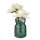 Glasvase "Posh", grün, kleine Vase, H: 10,5 cm - kleine Vasen, Blumenvase, Tischdekoration, Deko Hochzeit