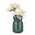 Glasvase "Posh", grün, kleine Vase, H: 10,5 cm - kleine Vasen, Blumenvase, Tischdekoration, Deko Hochzeit