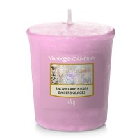 Yankee Candle Votivkerze SNOWFLAKE KISSES - Kerze mit...