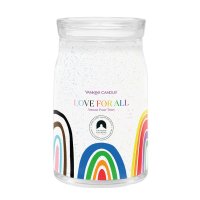 Yankee Candle Duftkerze im Glas (groß) LOVE FOR ALL...