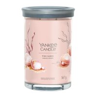 Yankee Candle Duftkerze im Tumbler Glas (groß) PINK...