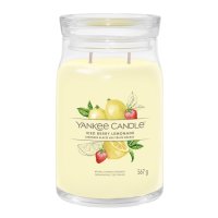 Yankee Candle Duftkerze im Glas (groß) ICED BERRY LEMONADE - Kerze mit Brenndauer bis zu 90 Stunden