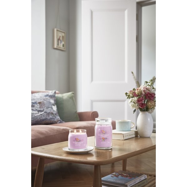 Yankee Candle Duftkerze im Glas (gro) HAND TIED BLOOMS - Kerze mit Brenndauer bis zu 90 Stunden