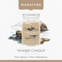Yankee Candle Duftkerze im Glas (groß) AMBER & SANDALWOOD - Kerze mit Brenndauer bis zu 90 Stunden