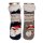 2 Paar Hüttensocken mit ABS-Sohle Rentier und Santa Claus, Gr. 22 - 34 - Kuschelsocken, Wintersocken, Hausschuh Socken, Wohlfühlsocken, Strumpf, Hütten-Strümpfe
