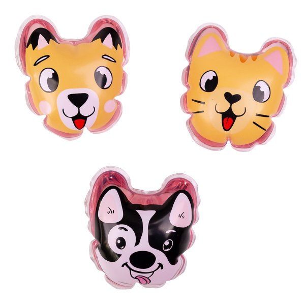 3er Set Mini Duschgel Tiere - Hund, Katze, Fuchs - Duschbad, Ostergeschenk, Weihnachtsgeschenk, Wichtelgeschenk, Mitbringsel, Kindergeburtstag