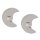 Möbelknopf Mond, 2er Set - Schubladenknopf Babyzimmer Kinderzimmer, Möbelknauf, Möbelgriff, Süße Träume