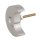 Möbelknopf Mond, 2er Set - Schubladenknopf Babyzimmer Kinderzimmer, Möbelknauf, Möbelgriff, Süße Träume