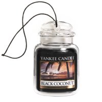 Auto Duft, Lufterfrischer Wohnung BLACK COCONUT - Yankee Candle Car Jar Ultimate, Raumduft, Autoduft