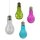 Dekoleuchte Glühbirne aus Glas mit LED-Lichterkette zum Hängen -  Lampe, LED Leuchte, Dekolampe, Hängeleuchte