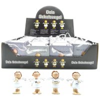 Schutzengel in der Tüte (1 Box = 24 Stück) - kleine Glücksbringer,Engel, Kinder, Gastgeschenk Taufe, Konfirmation, Kommunion