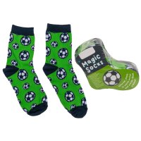 Magische Socken Fußball, 1 Paar Kindersocken Gr....