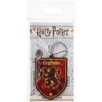 Schlüsselanhänger Harry Potter Gryffindor Wappen aus Gummi -  Taschenanhänger, Anhänger, Schlüssel