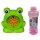 Seifenblasenmaschine Frosch mit Seifenblasen Nachfüllflasche  500 ml - Bubble Machine, Seifenlauge, Give Away, Mitbringsel, Kindergeburtstag