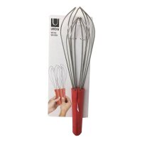 Schneebesen Whiz Whisk aufklappbar, rot - Rührbesen,...