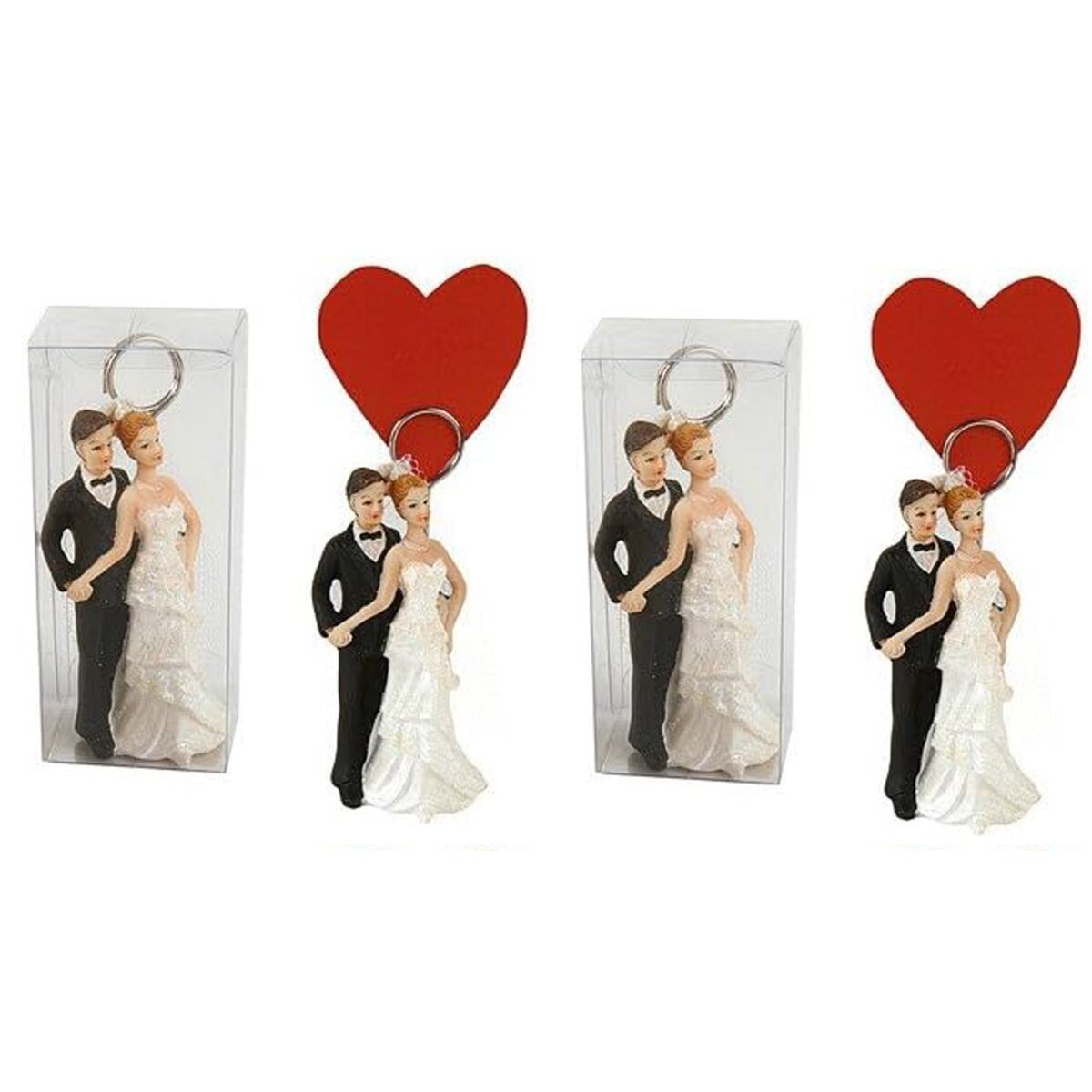 PEALOVCOM Holz Tischkartenhalter Set - 24 Stück Mit Karten Für Hochzeiten