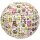 Papier Laterne Lampenschirm Elegant Owls mit Eulen und Blumen - Hängelaterne, Lampion Kinderzimmer, Zimmerlampe