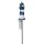 Regenmesser Gartenstecker Leuchtturm blau-weiss H:136 cm aus Eisen - Deko Niederschlagsmesser maritim, Schiff, Küste, maritime Gartendeko Meer, Metalldeko