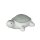 Schildkröte 15,5x11 cm aus Porzellan schwimmend als Teich Deko - Deko für Vogeltränke, Fische, Gartenteich, Schwimmtiere, Gartendeko