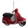 Baumschmuck Moped Roller aus Glas  - Baumkugel, Christbaumschmuck, Weihnachten Deko